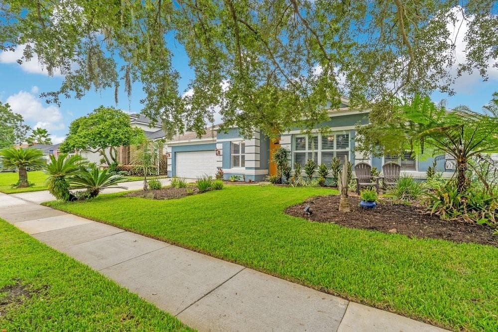 Exterior and Front Yard - 3732 GATLIN RIDGE DR, ORLANDO