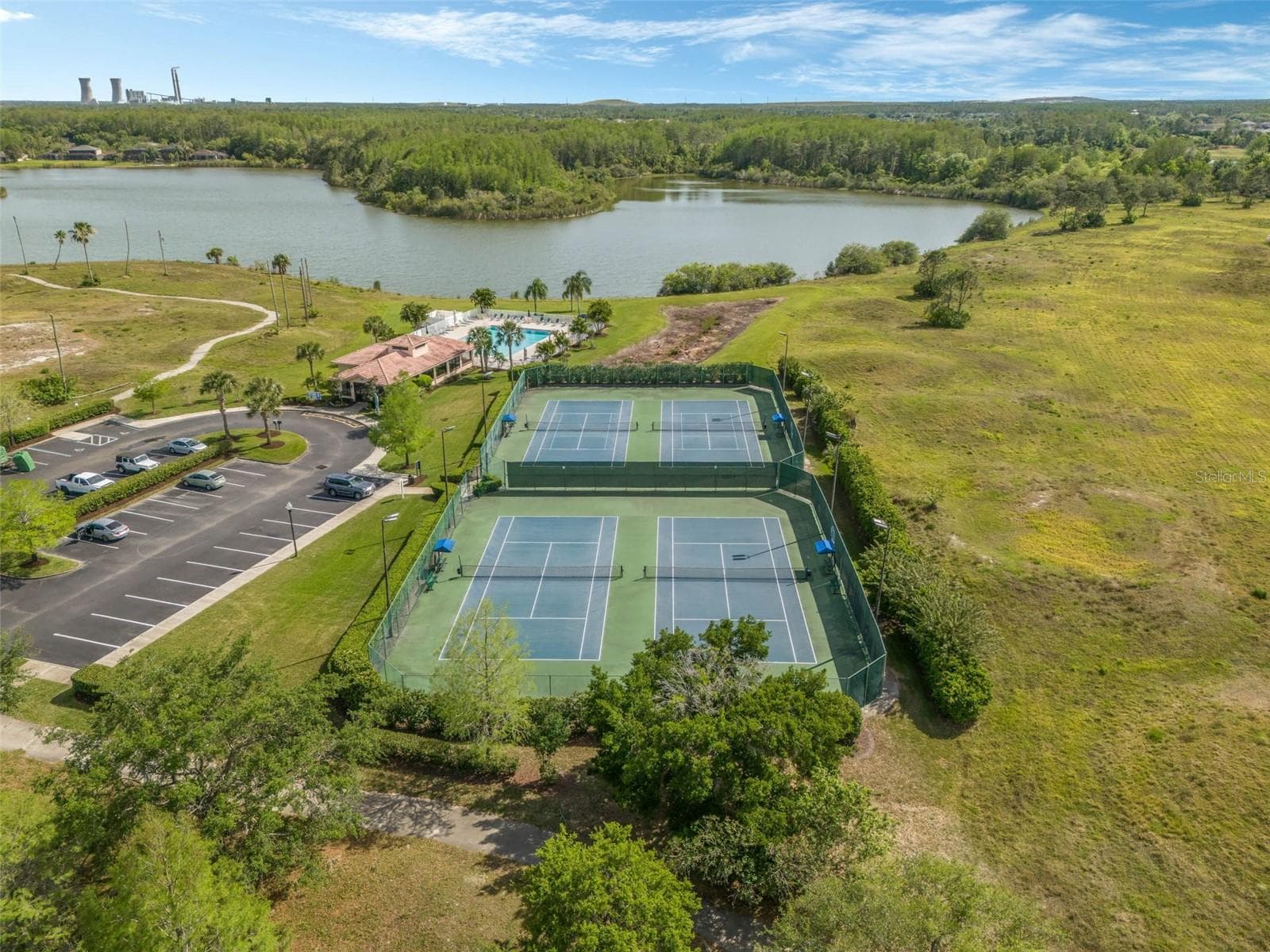 Community Tennis Courts - 14639 RIVIERA POINTE DR, ORLANDO