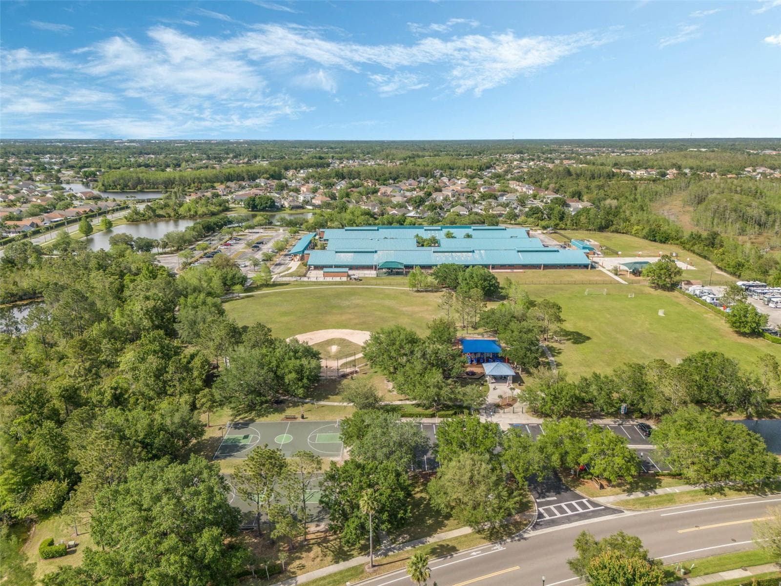 Community Park (Freedom Park) with Baseball Field and Soccer Field - 14639 RIVIERA POINTE DR, ORLANDO