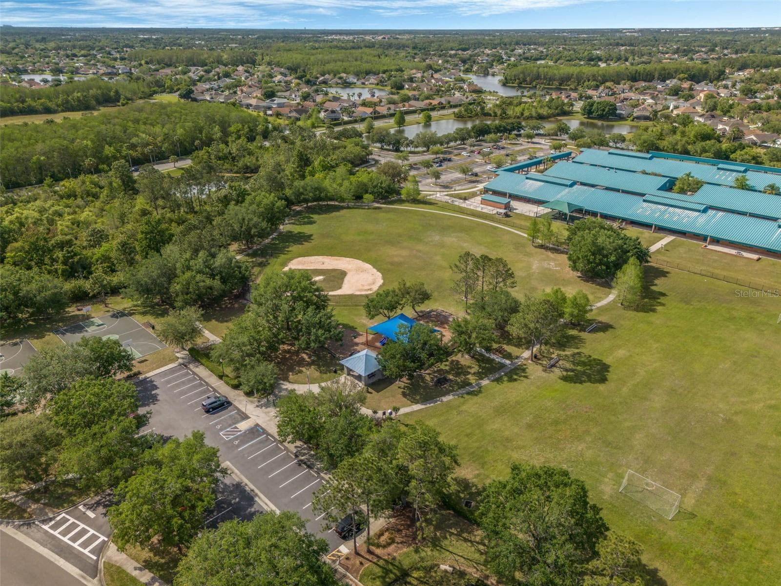 Community Park (Freedom Park) with Baseball Field and Soccer Field - 14639 RIVIERA POINTE DR, ORLANDO