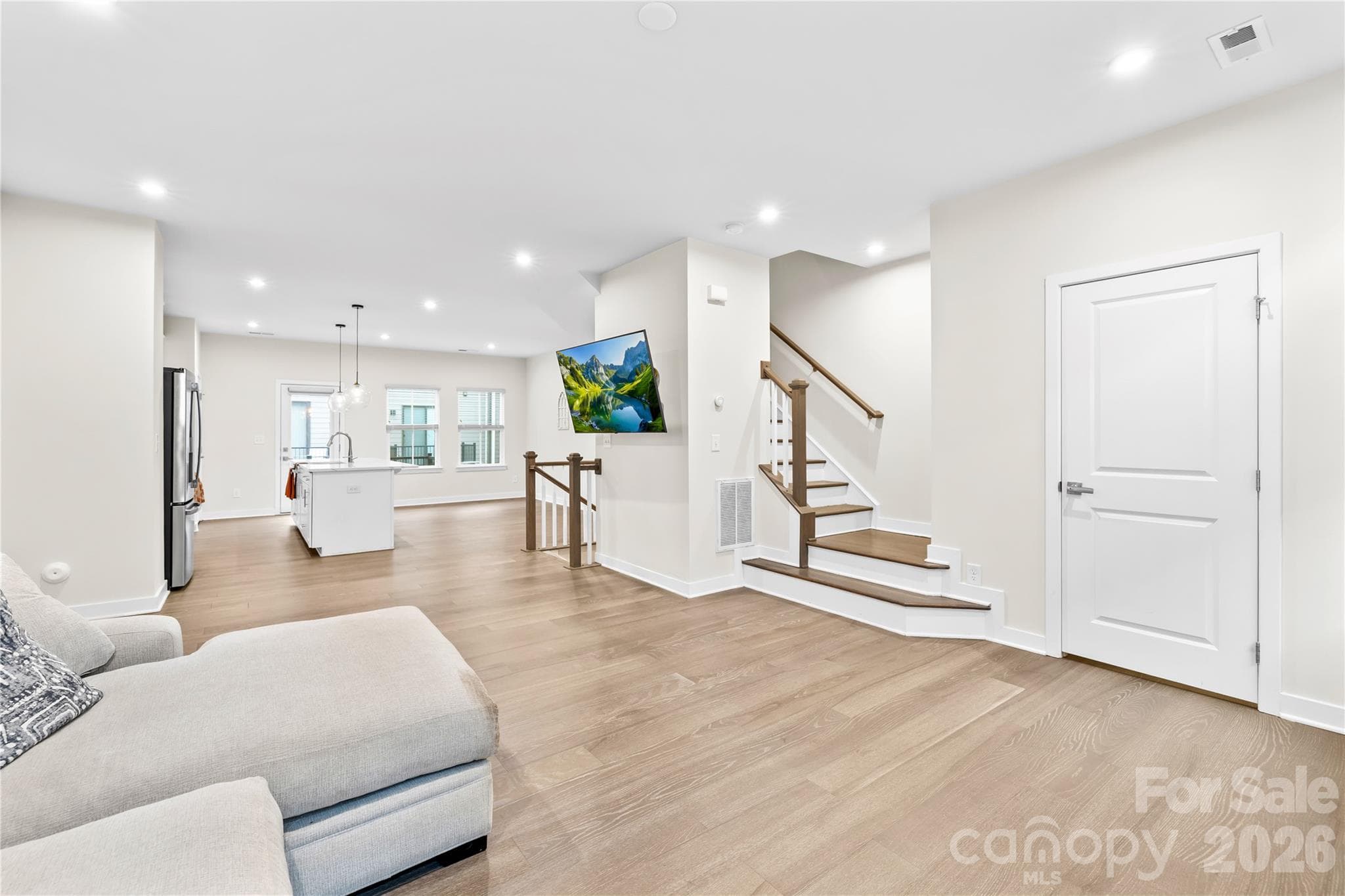 relax time - in the Family Room / open concept - 563 Nantahala Drive, Charlotte