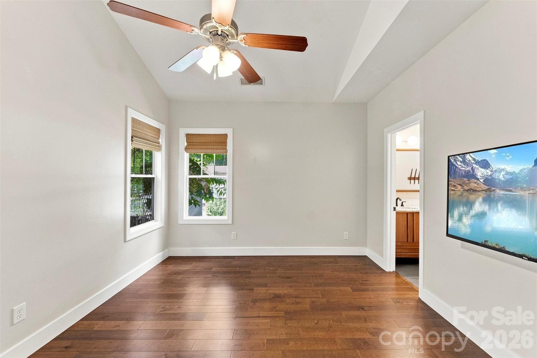 Primary bedroom with plenty of natural light - 14100 Garden District Row, Huntersville