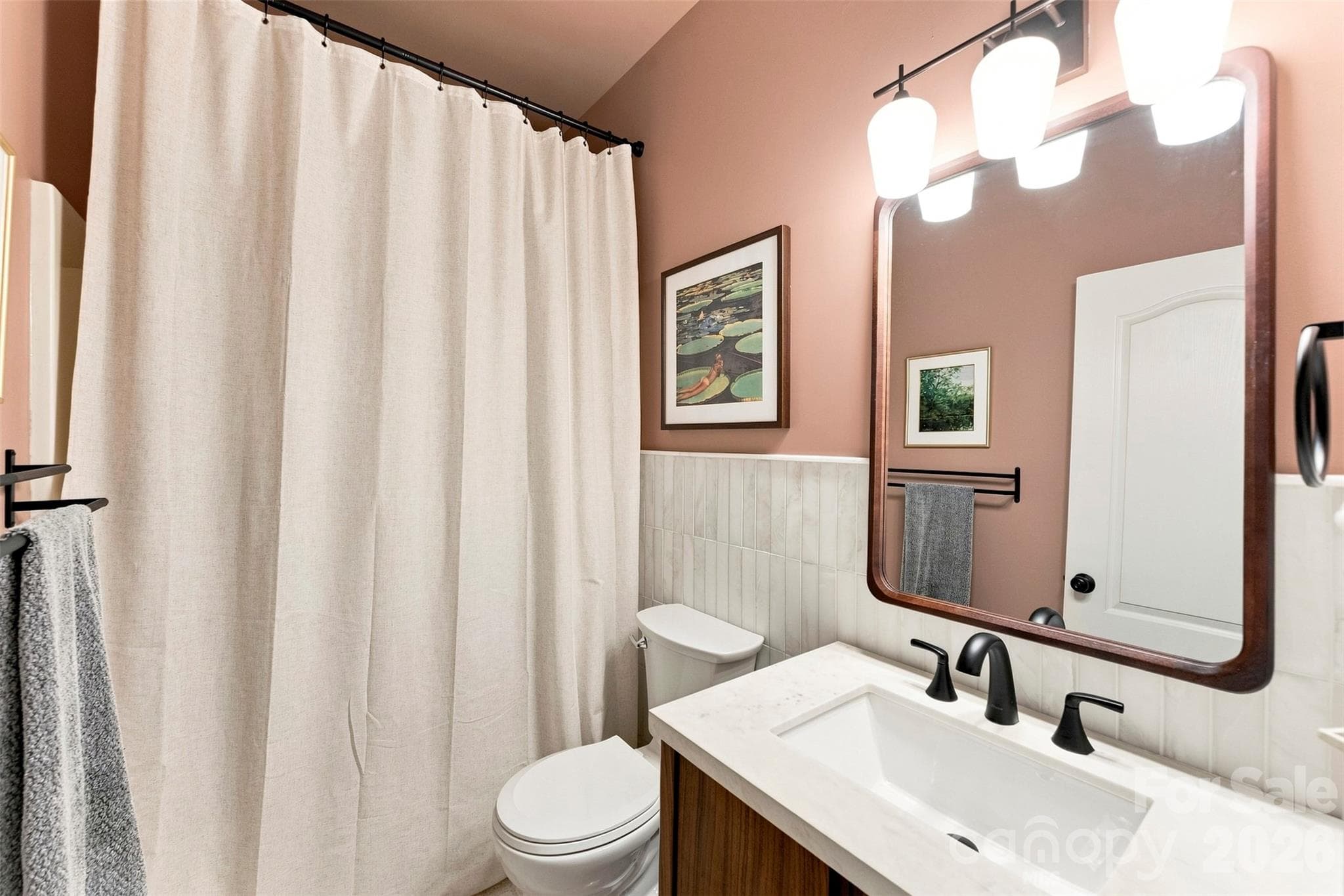 Hall bathroom - 14100 Garden District Row, Huntersville