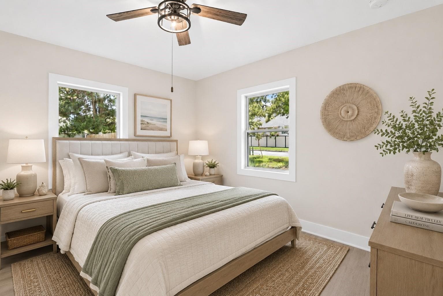 Staged Secondary Bedroom 1 - 1104 S LOIS AVE, TAMPA