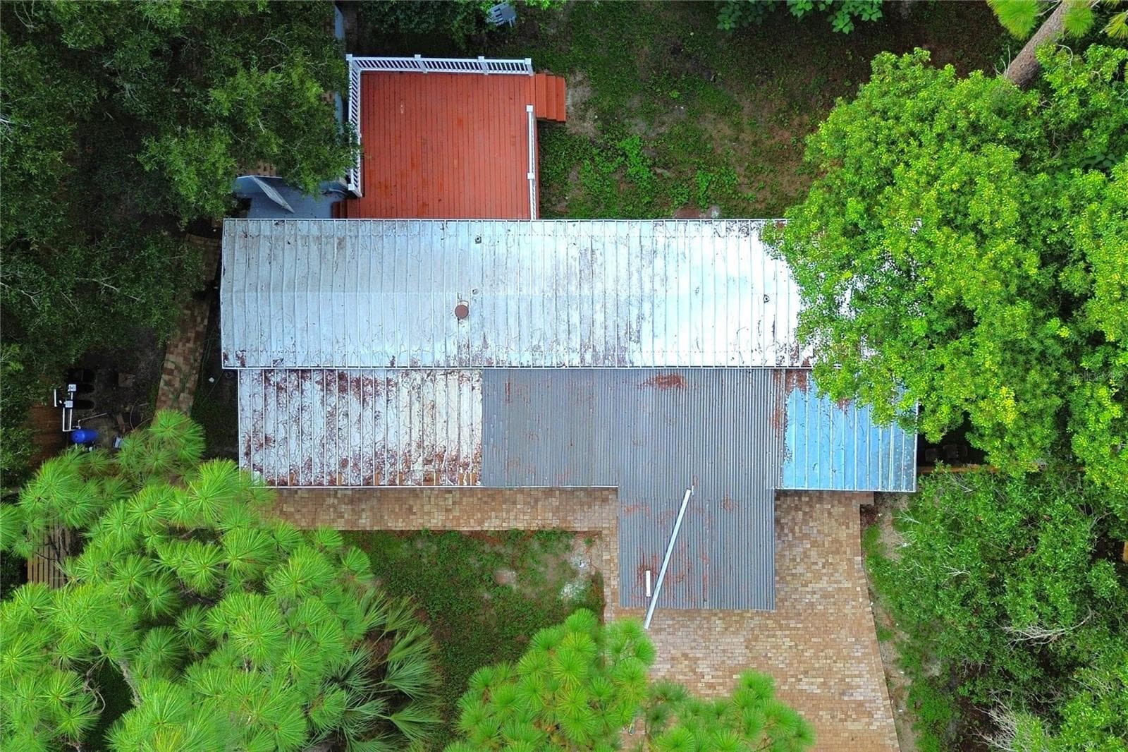 AERIAL VIEW - 6934 AZLEE AVE, NEW PORT RICHEY