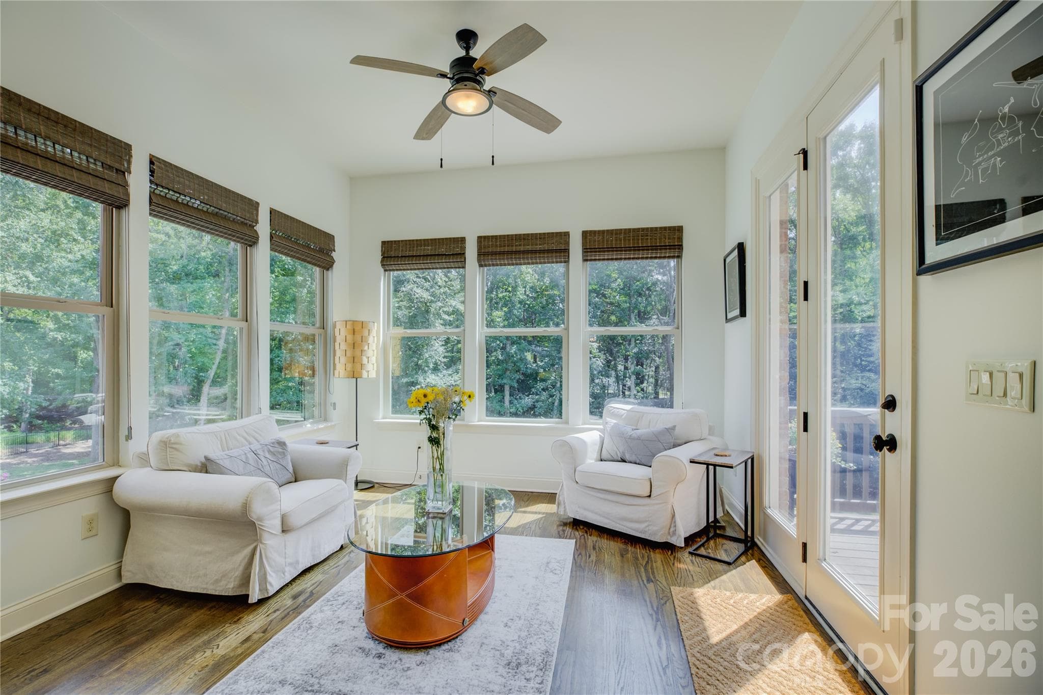 Sun room with access to the deck - 2324 Sommerton Glen, Indian Land