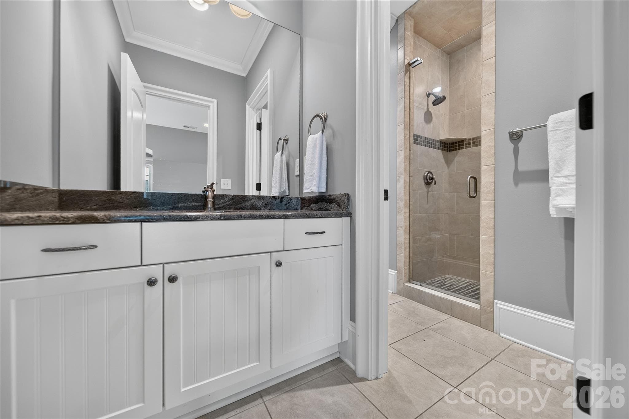 Jack and Jill Bathroom - 229 Wrenwood Lane, Charlotte