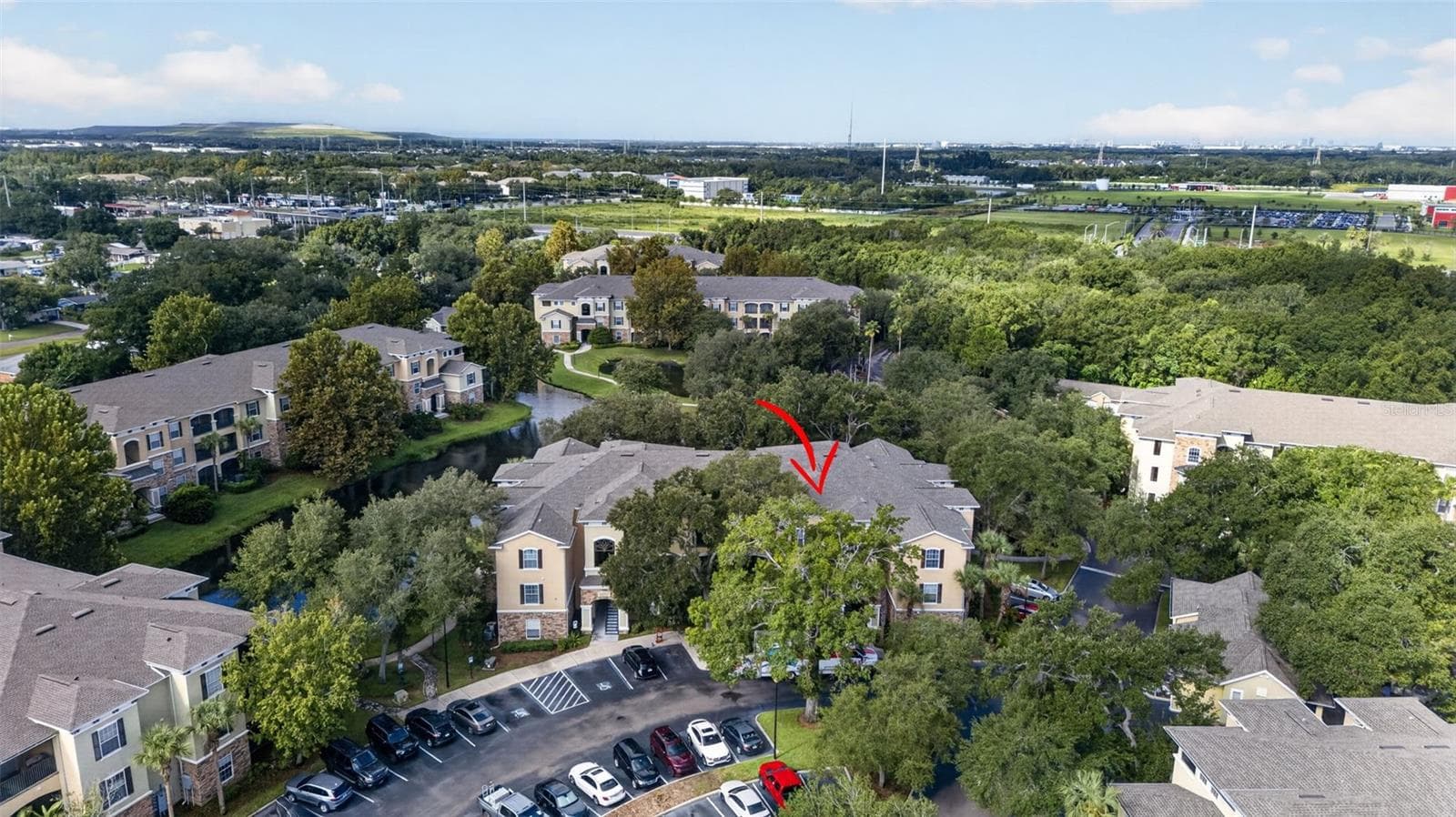 Picturesque aerial view - 10103 COURTNEY OAKS CIR #302, TAMPA