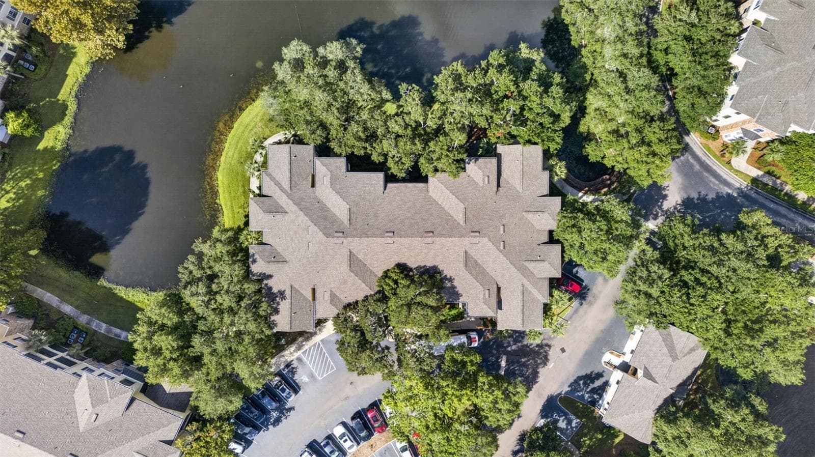 Overhead view of 10103 Courtney Oaks - 10103 COURTNEY OAKS CIR #302, TAMPA