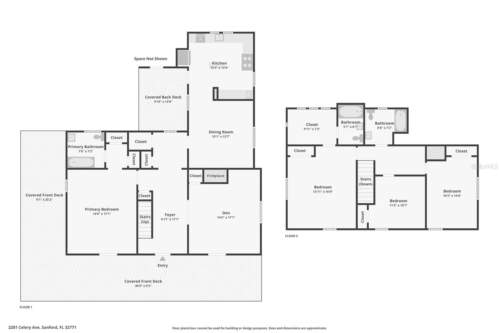Floor plan - 2201 CELERY AVE, SANFORD