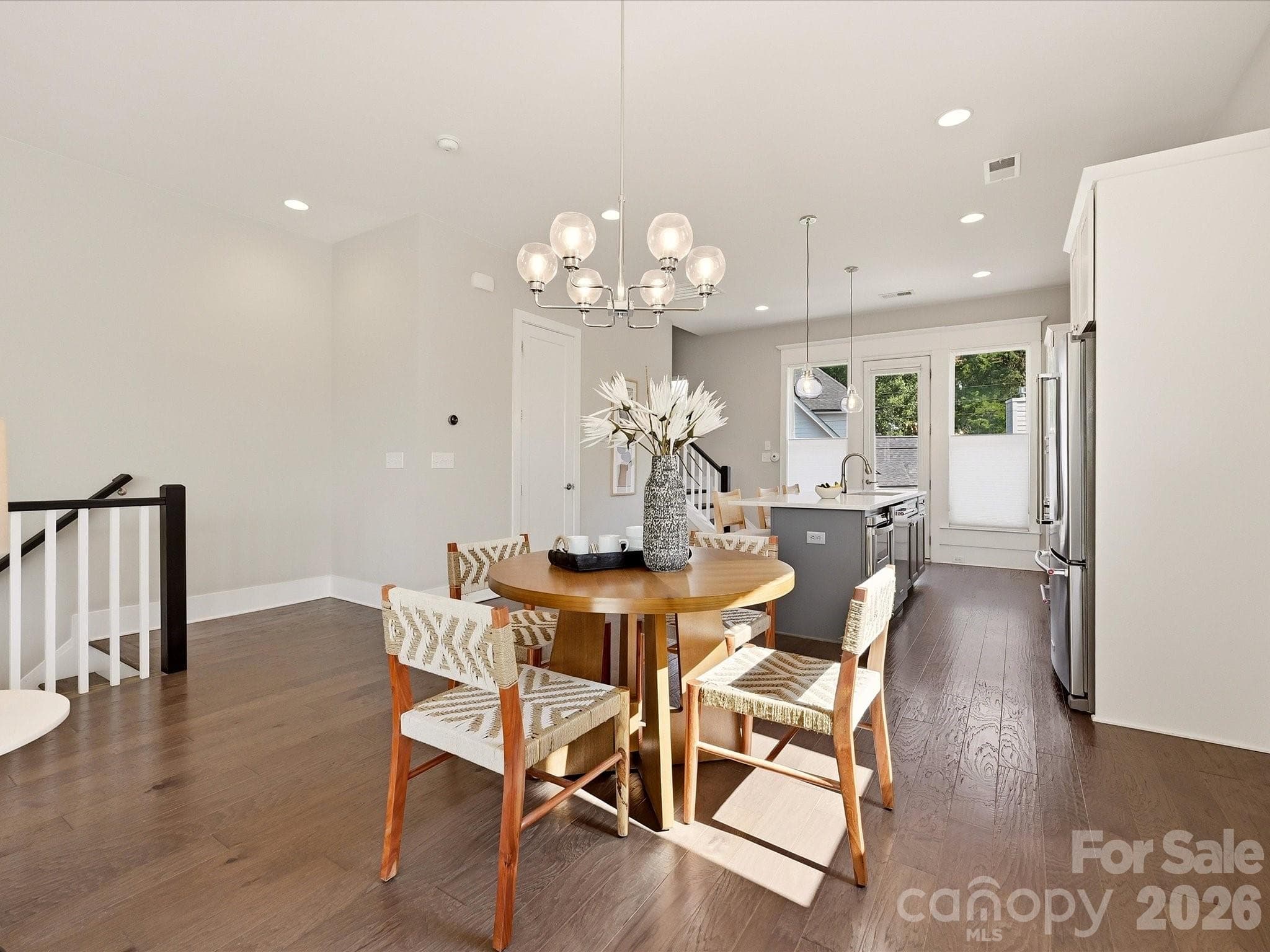 Dining Area - 1107 Reece Road, Charlotte