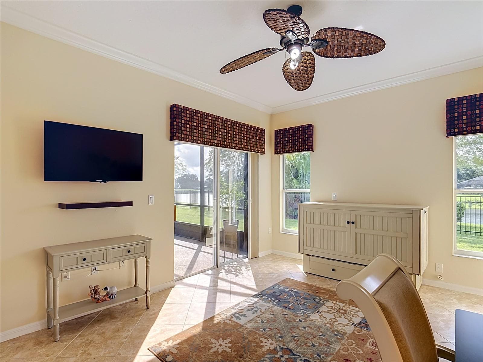 2nd Bedroom: Lanai Access - 320 SORRENTO RD, POINCIANA
