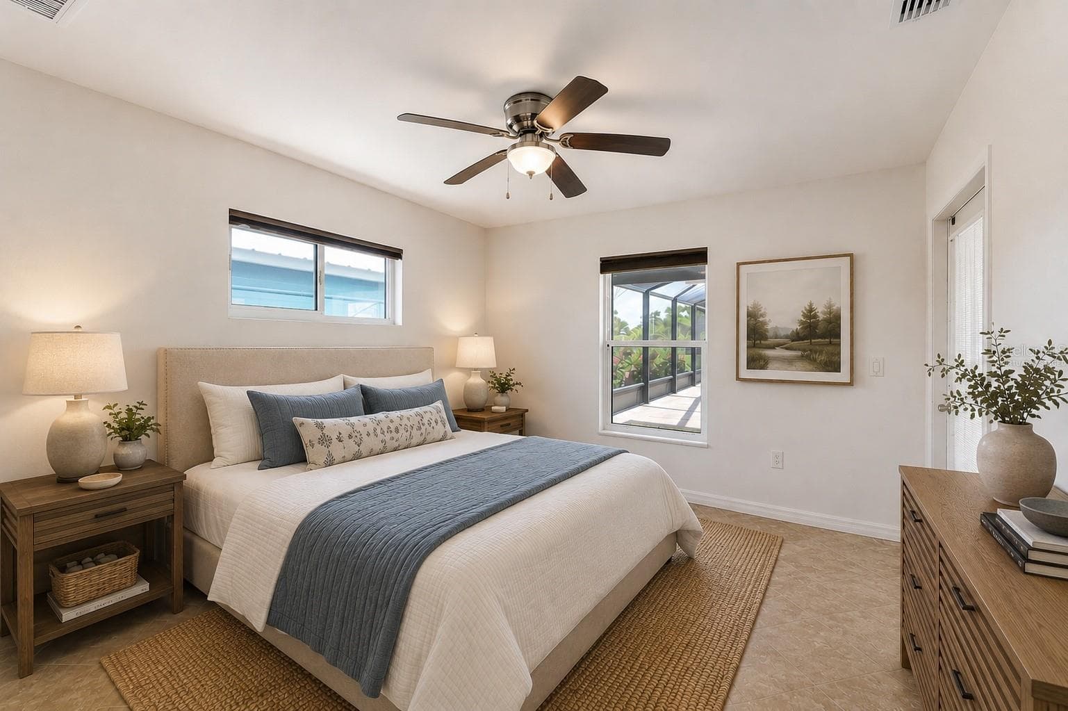 Virtually Staged Bedroom 3 - 7635 WAUCHULA RD, MYAKKA CITY