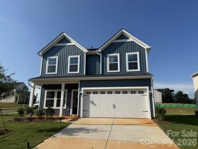 Homesite 184 features a Lancaster D floorplan - home is still under construction - Charlotte