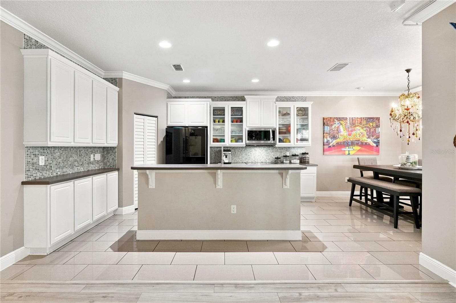 Kitchen view from Family Room - 13547 PITANGA ST, CLERMONT