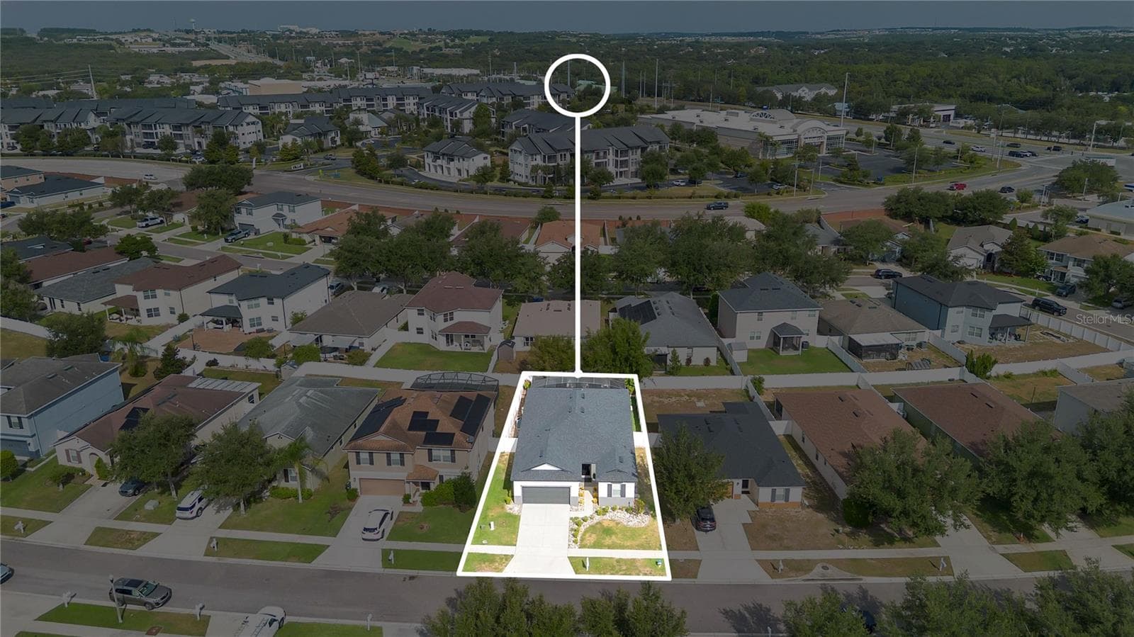 Lot location - 13547 PITANGA ST, CLERMONT