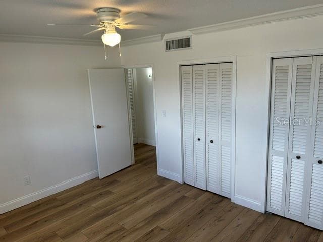Double Closets and Ceiling fan in Primary Bedroom - 2873 S OSCEOLA AVE #A5, ORLANDO