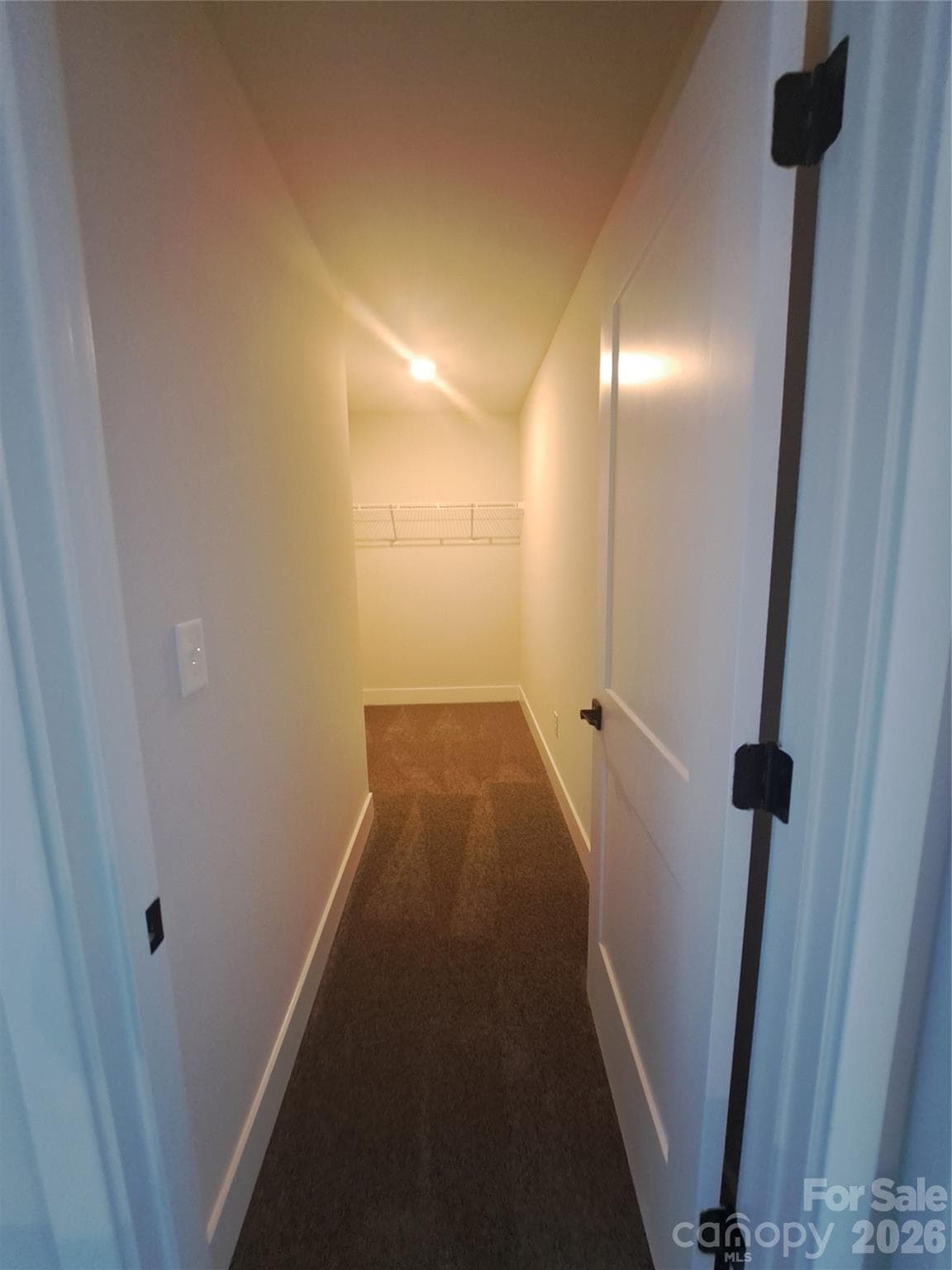 Hallway walk in Closet - 125 Swinford Drive, Salisbury