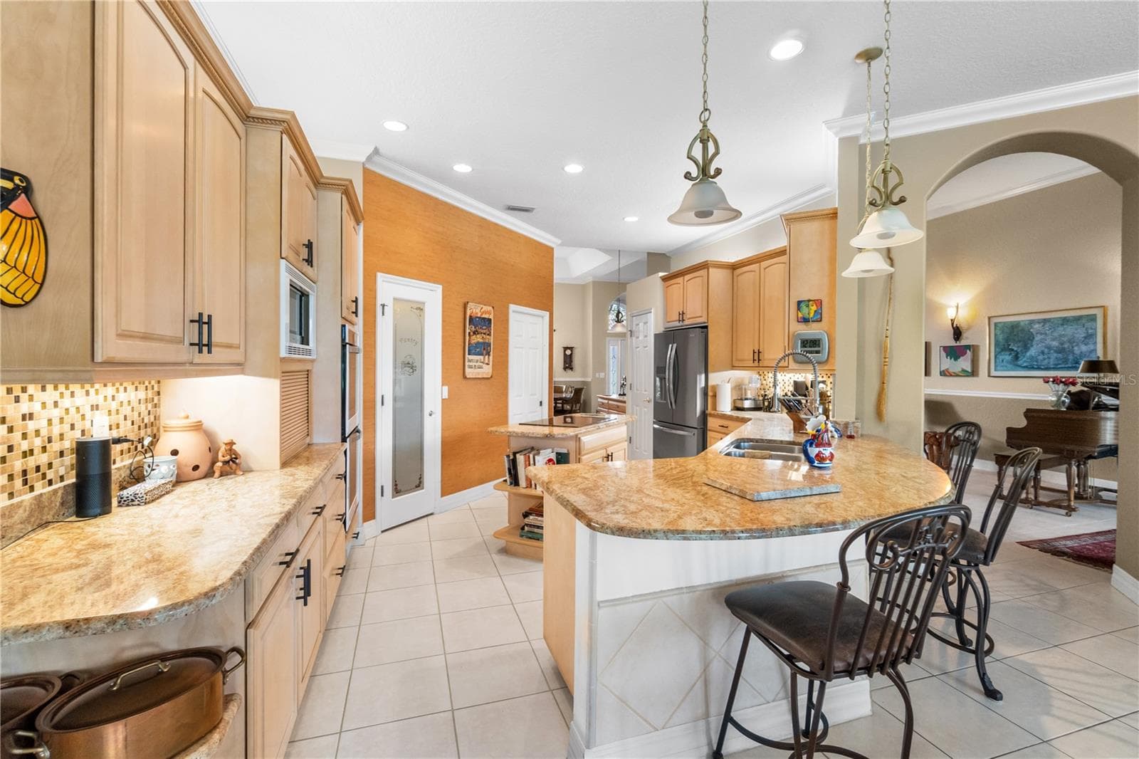 Bar area for informal seating - 82 LAGARE ST, PALM COAST
