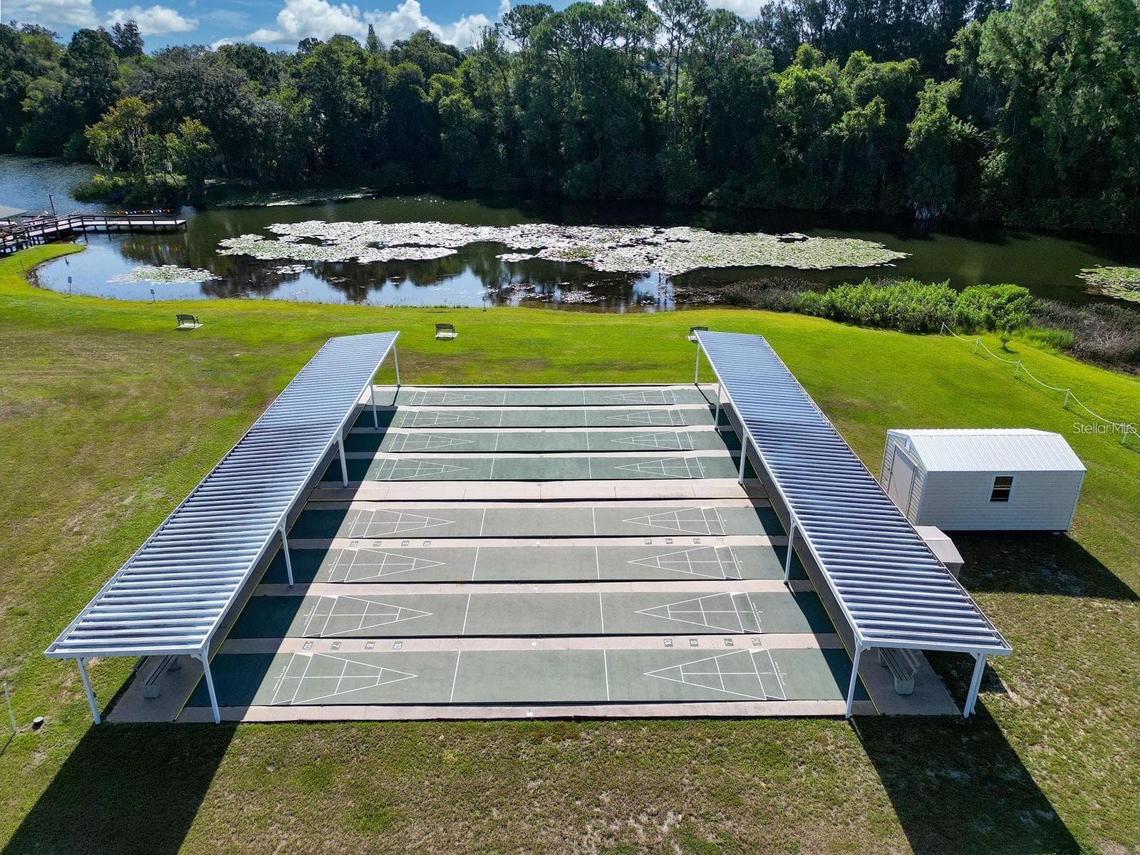 Shuffleboard court - 1157 CAPELLA DR, TAVARES