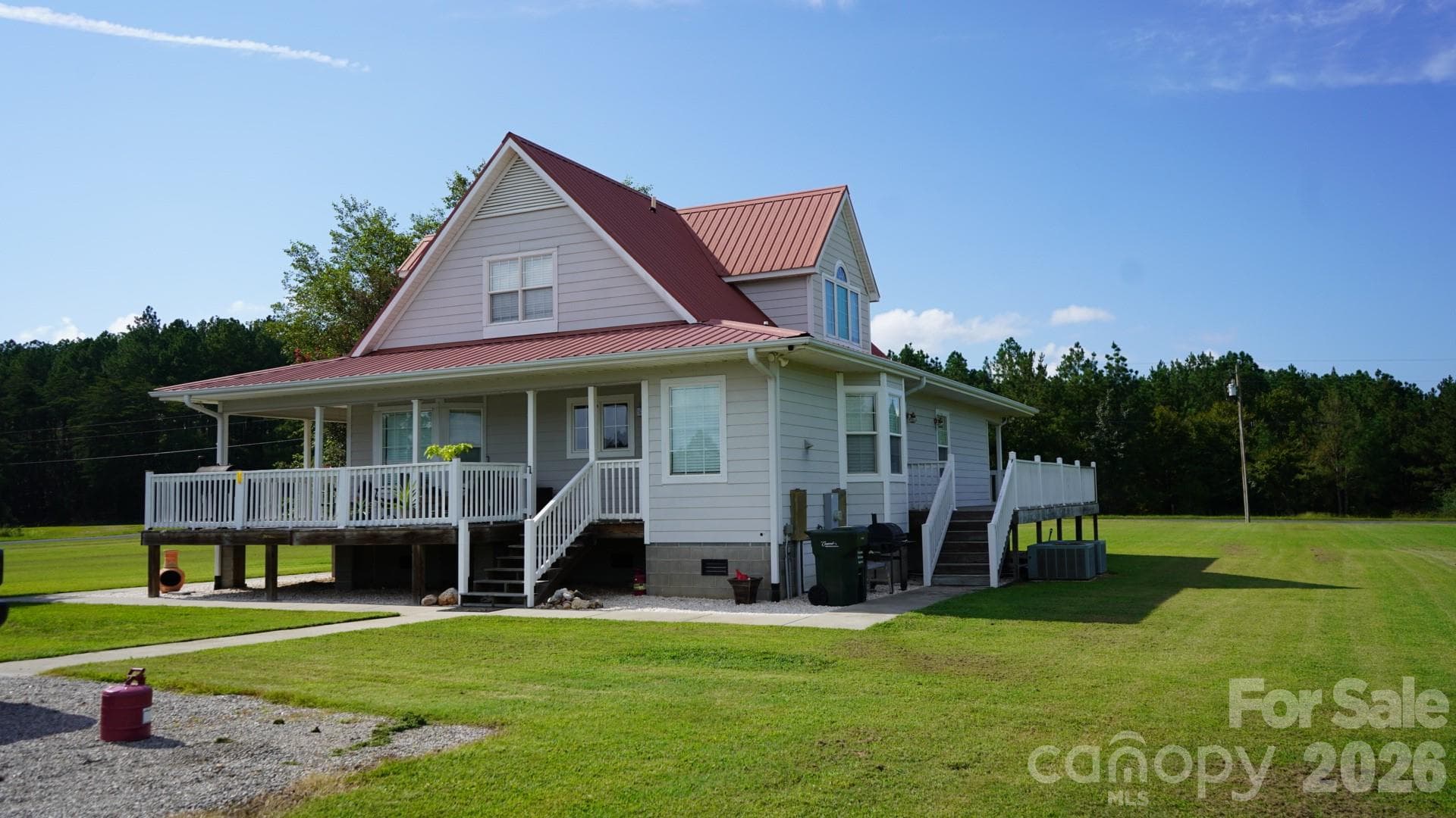 Side view of home - 1244 Ross Wright Road, Polkton