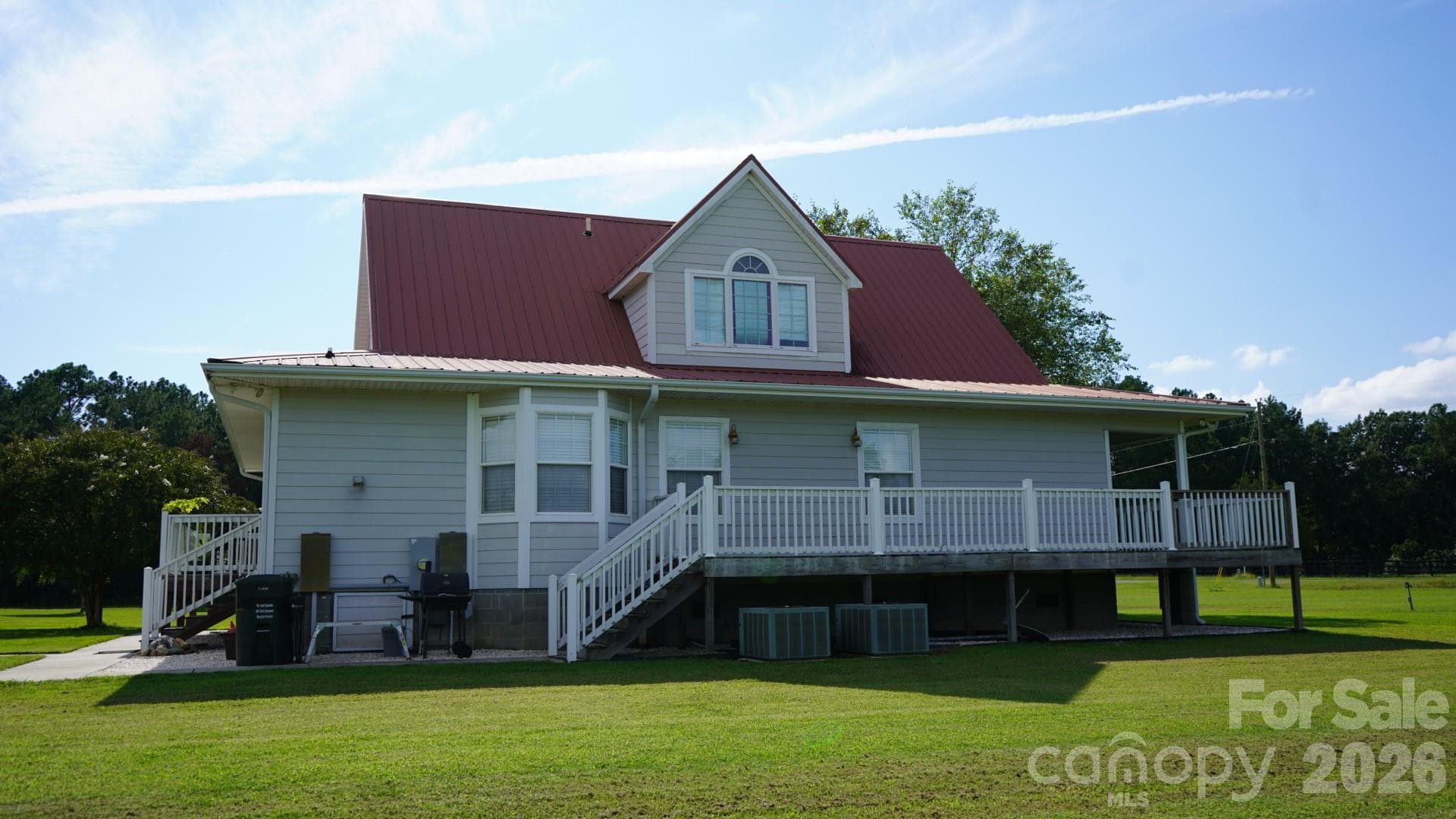 Back View of home - 1244 Ross Wright Road, Polkton