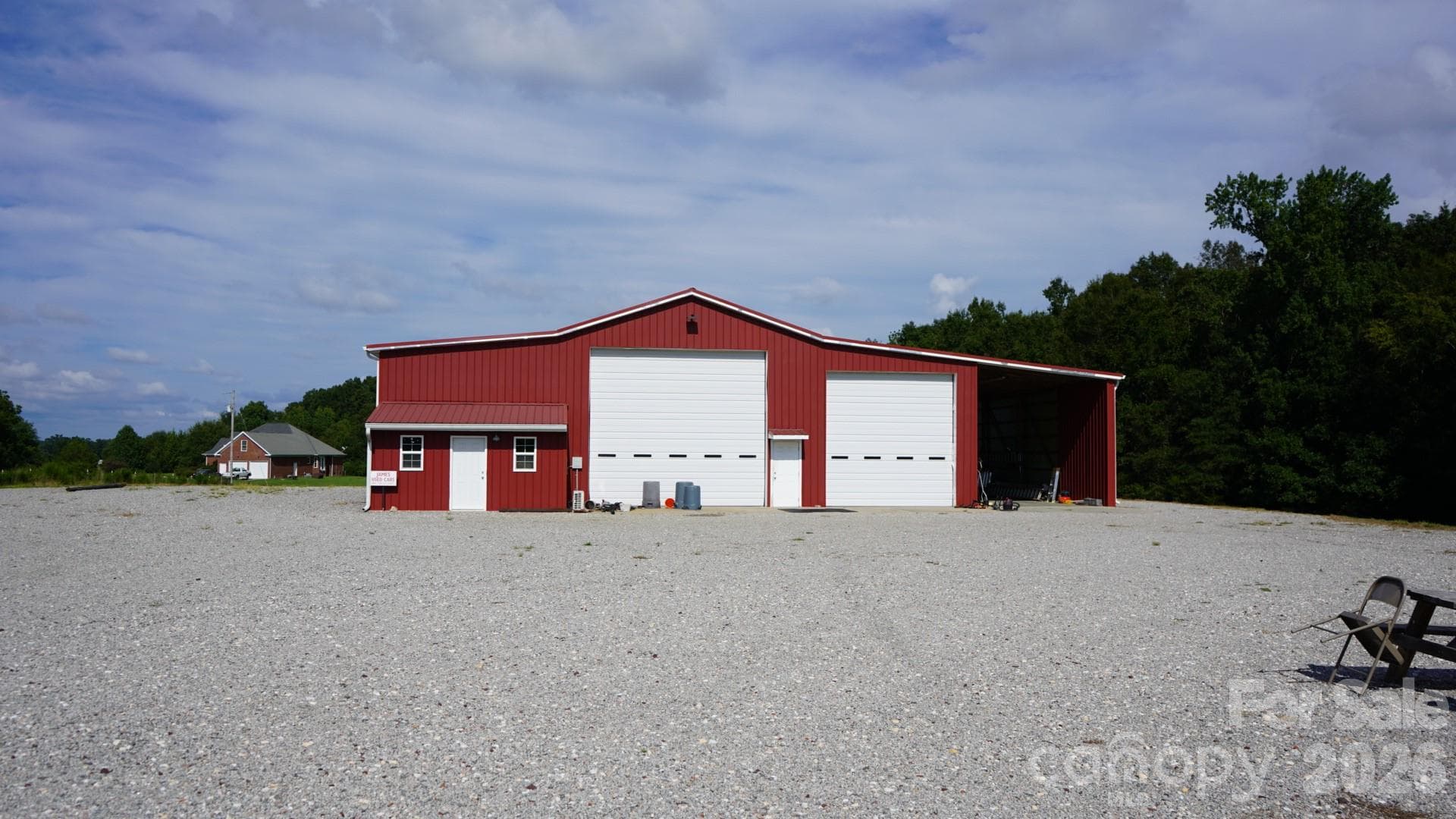 Metal workshop w/ office and RV storage - 1244 Ross Wright Road, Polkton