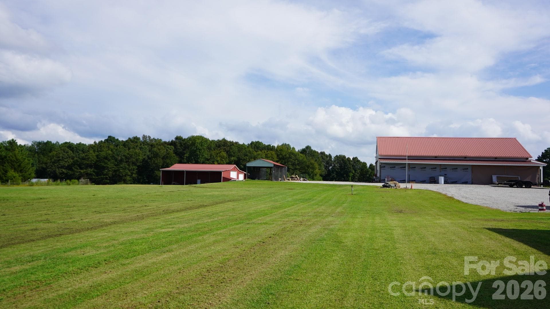 Backyard Views - 1244 Ross Wright Road, Polkton
