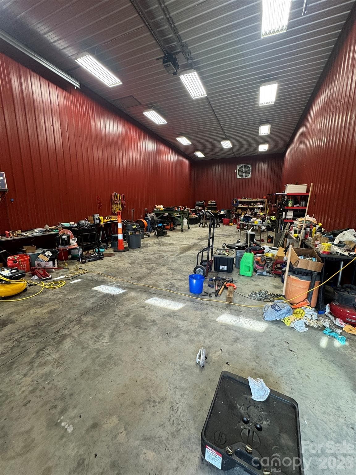 Left side of red workshop - 1244 Ross Wright Road, Polkton