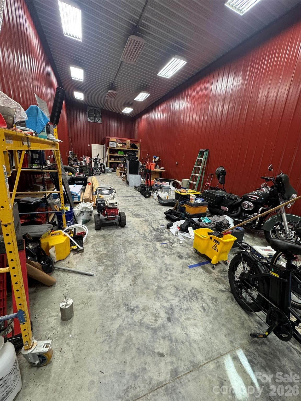 Right side of workshop - 1244 Ross Wright Road, Polkton