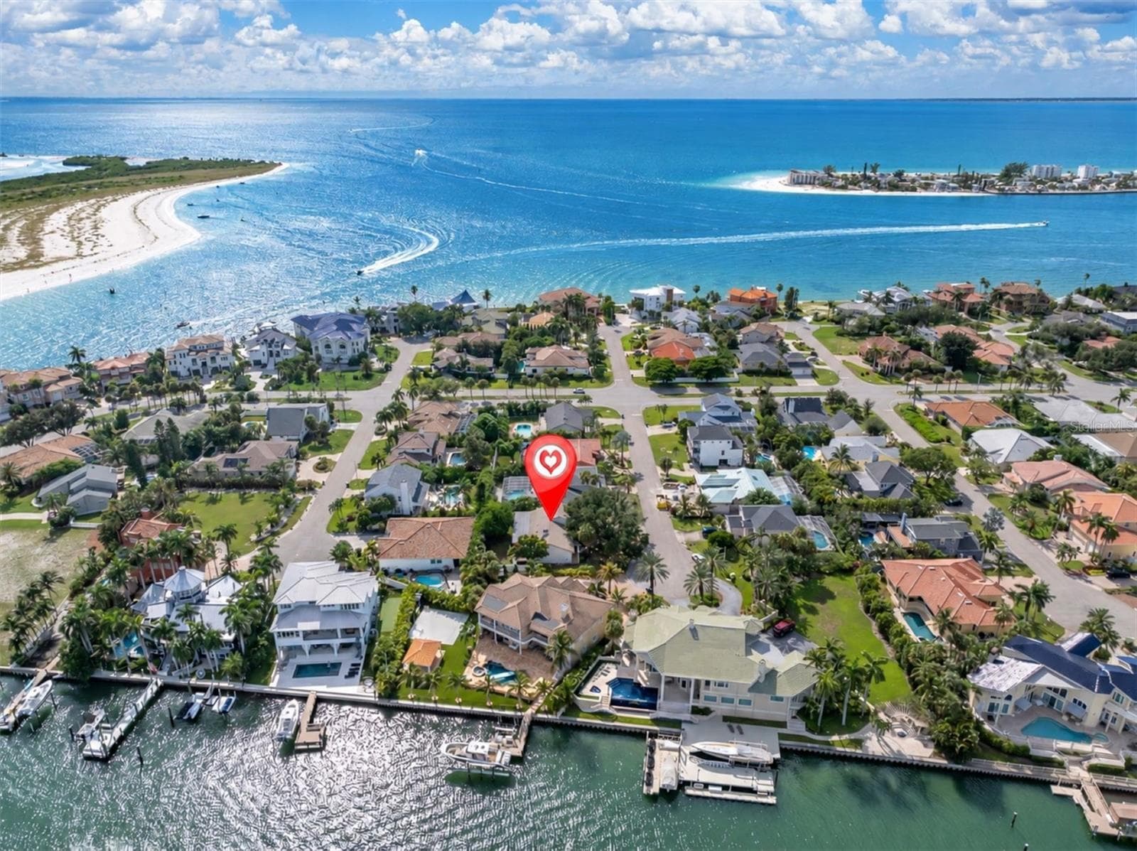 One lot from the water in Tierra Verde’s coveted Monte Cristo neighborhood, moments from the open Gulf. - 630 PINTA DR, TIERRA VERDE
