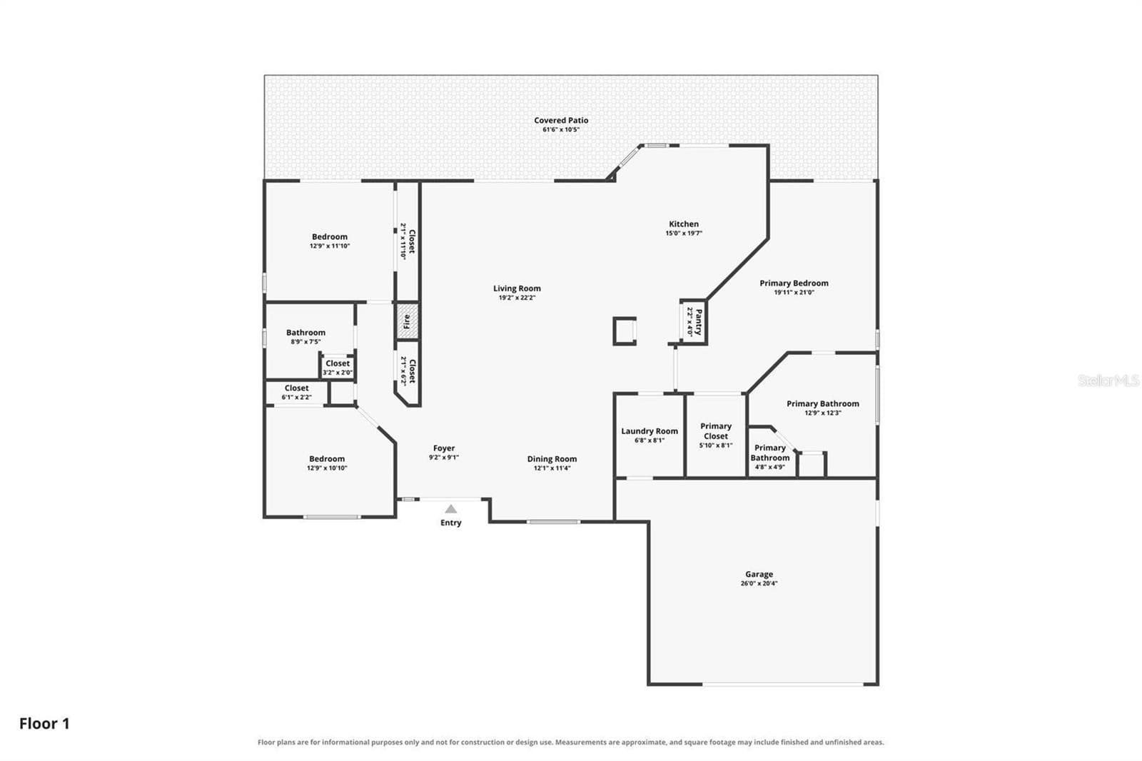 630 Pinta Dr Floor Plan - 630 PINTA DR, TIERRA VERDE