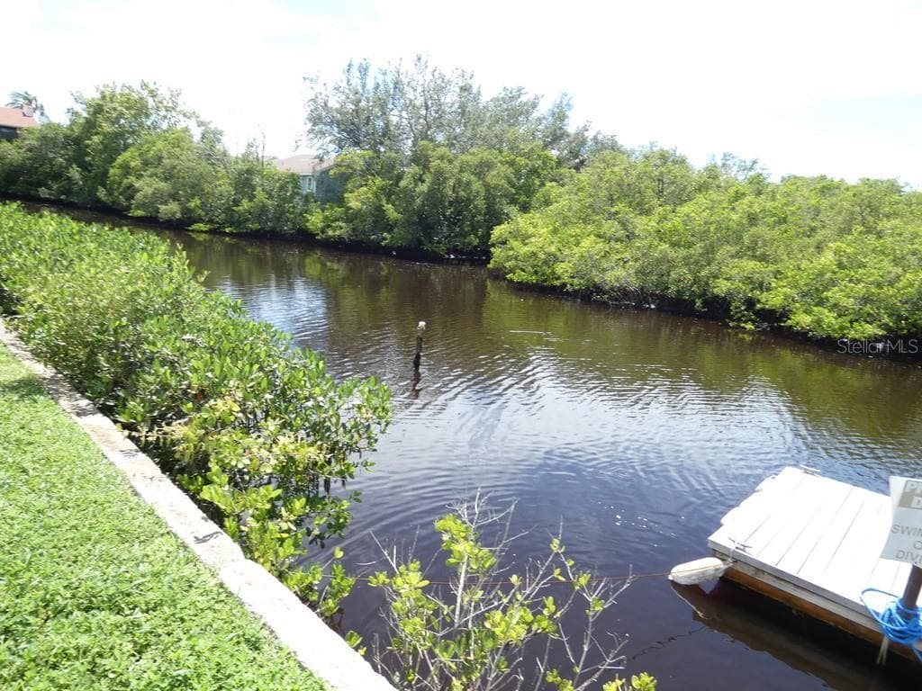 View from the Back of the Unit: - 9940 EAGLES POINT CIR #3, PORT RICHEY
