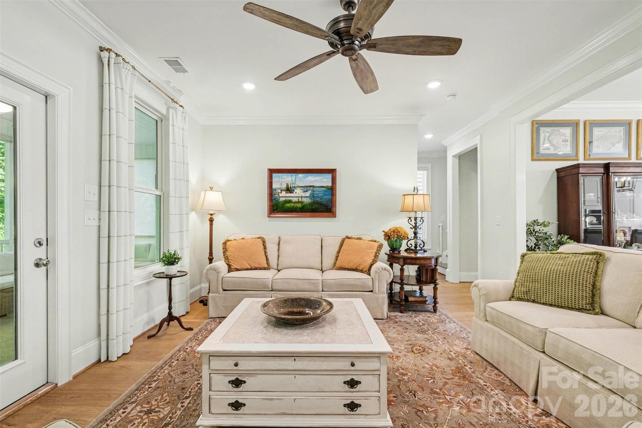 Details, such as the crown molding make the space feel even more grand. - 3743 Keyworth Way, Indian Land