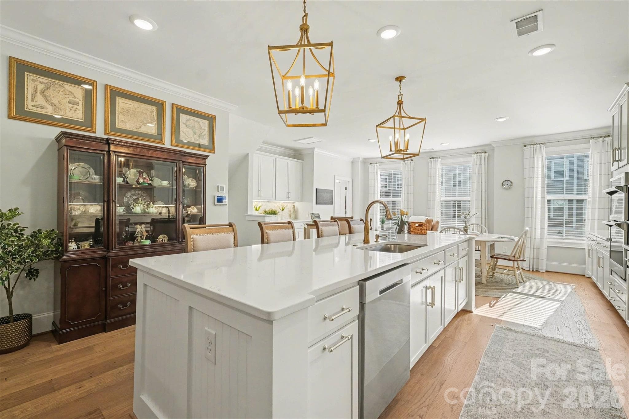 Such a light and airy space for cooking and gathering. - 3743 Keyworth Way, Indian Land