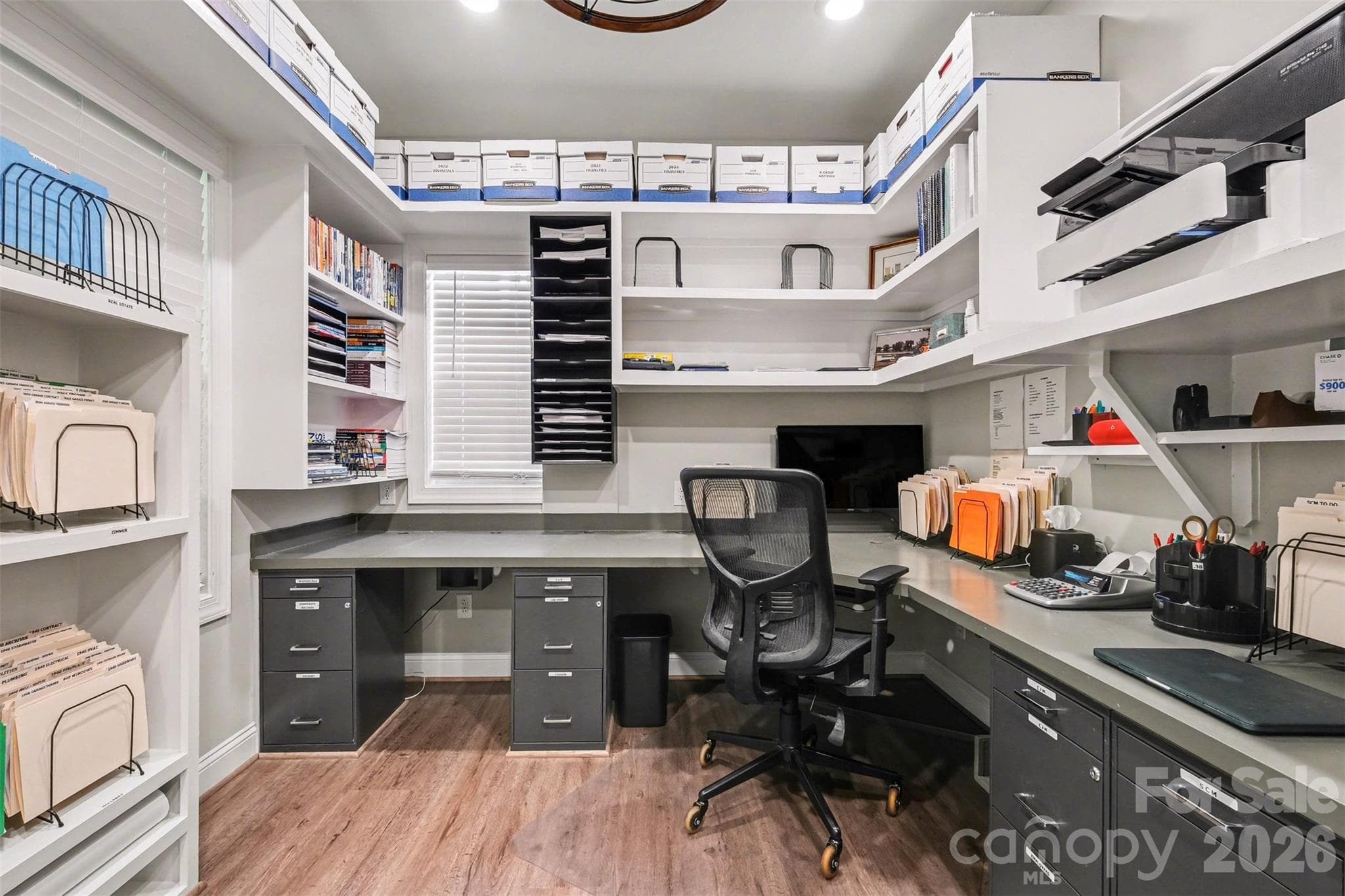 Did you know a home office could have so much storage space? - 3743 Keyworth Way, Indian Land