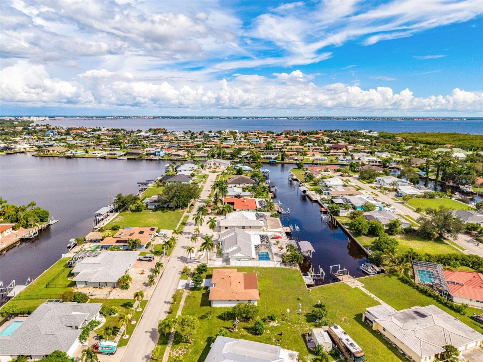 Sailboat Waterfront Living with Direct Access Toward Charlotte Harbor - 155 MORGAN LN SE, PORT CHARLOTTE