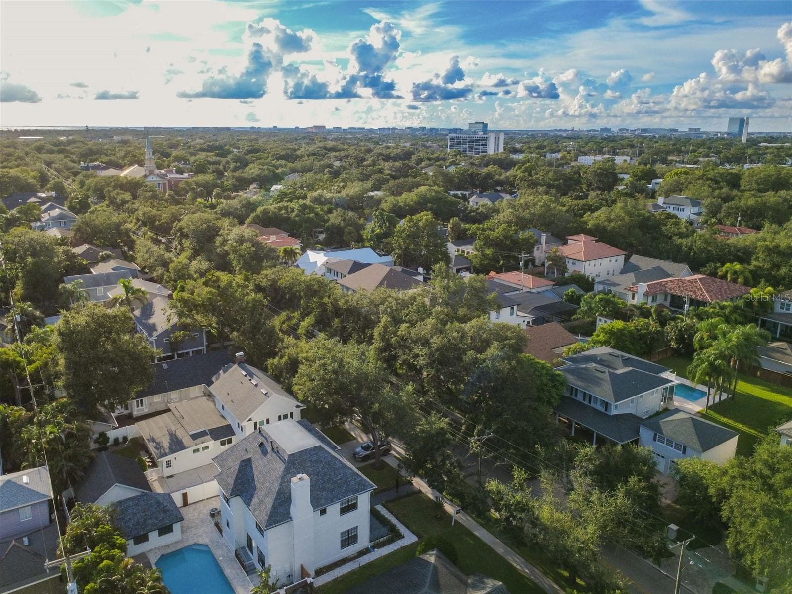 Aerial View - 2802 W MORRISON AVE, TAMPA
