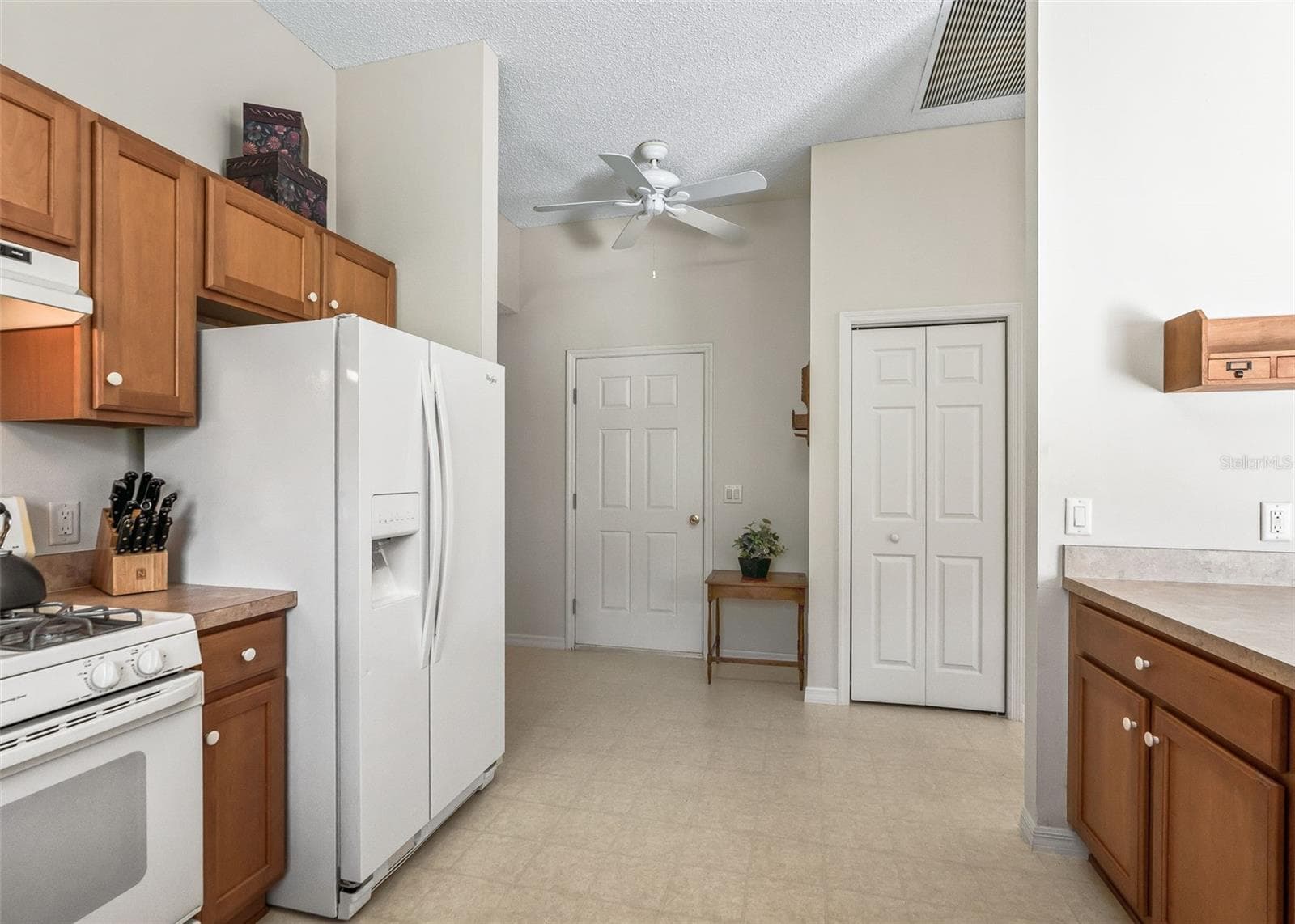 Step inside from the front entry and you’ll be welcomed into this bright, open kitchen. The open design creates a warm, inviting space that is perfect for everyday living and entertaining. - 17535 SE 84TH FOXGROVE AVE, THE VILLAGES