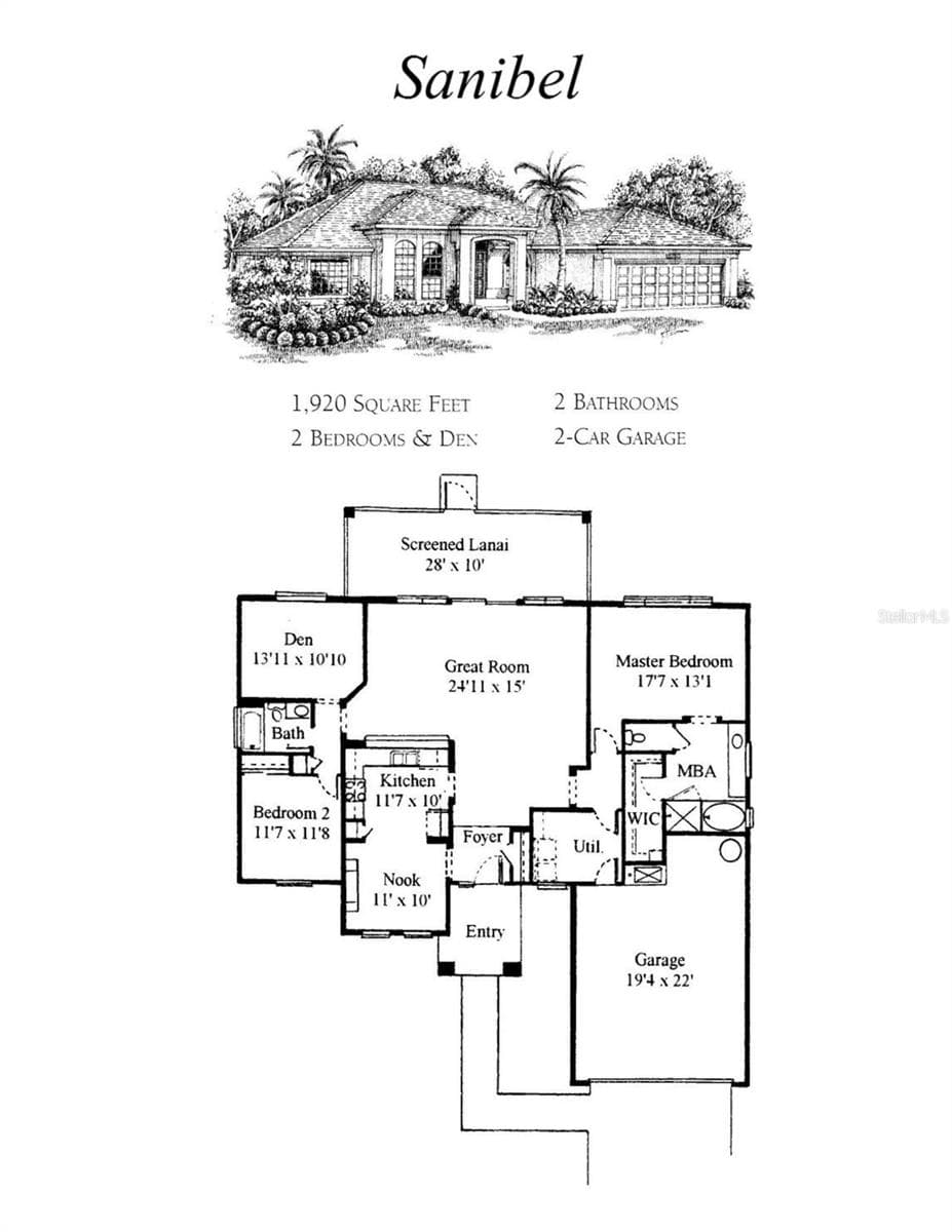 Sample Floorplan - 9588 SE 124TH LOOP, SUMMERFIELD