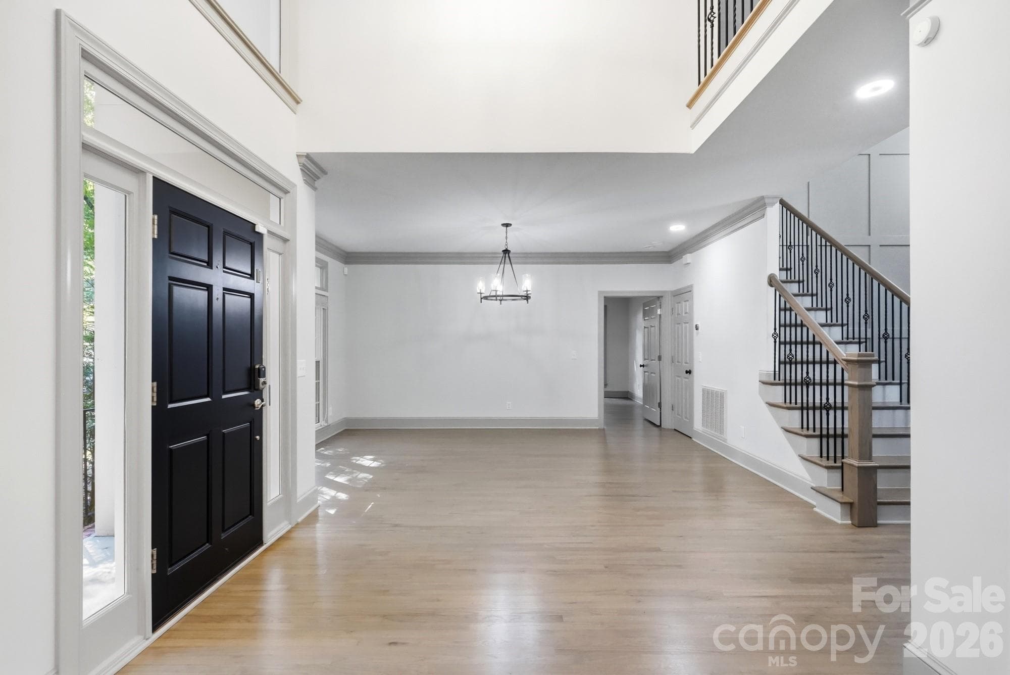 Formal living room - 7130 Prescott Pond Lane, Charlotte