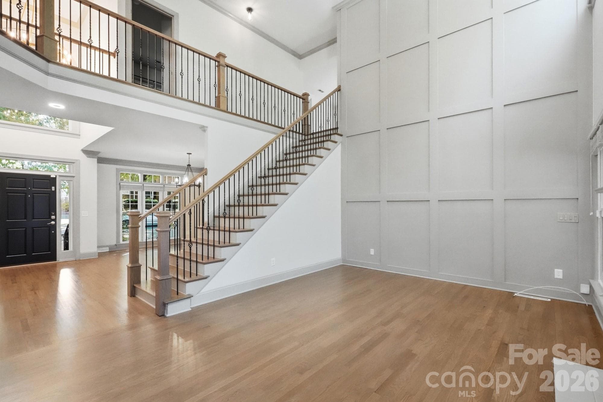 Family room. - 7130 Prescott Pond Lane, Charlotte
