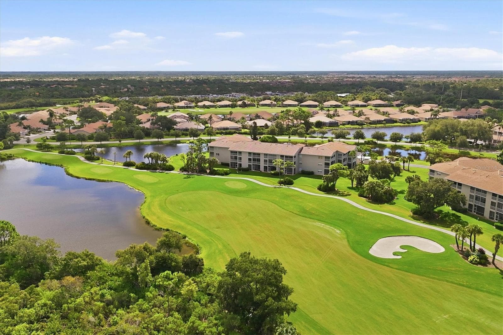 View behind condo 4107 - 9610 CLUB SOUTH CIR #4107, SARASOTA