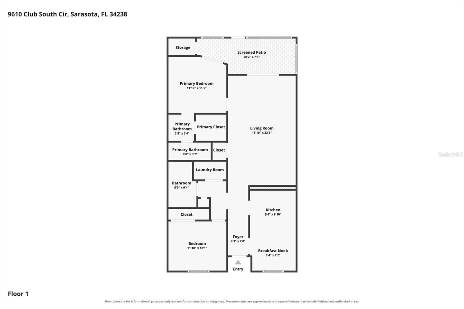 Condominium at 9610 CLUB SOUTH CIR #4107, SARASOTA, photo 28 of 70
