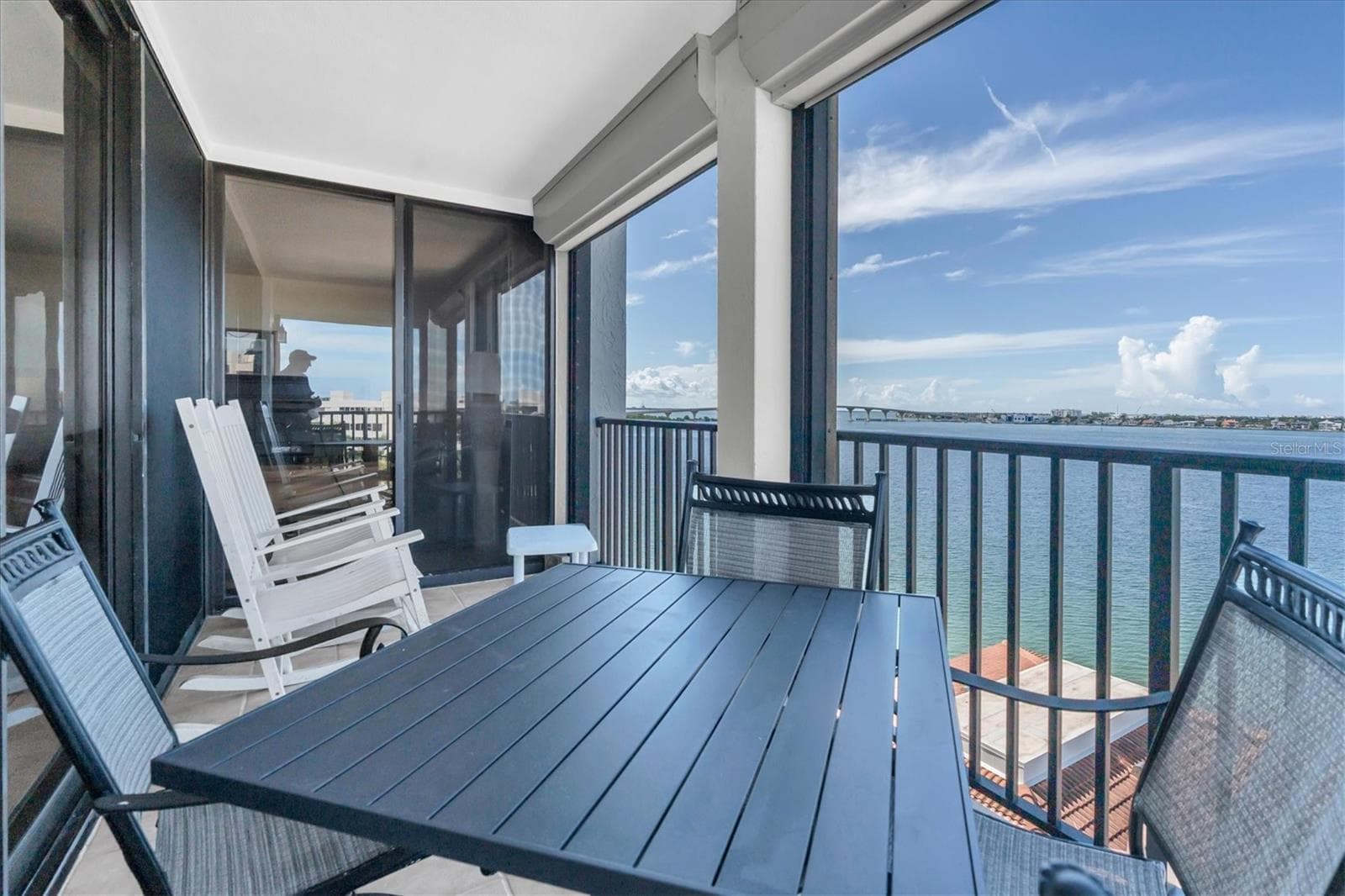 Imagine a coffee or cocktail here. - 6287 BAHIA DEL MAR CIR #602, ST PETERSBURG