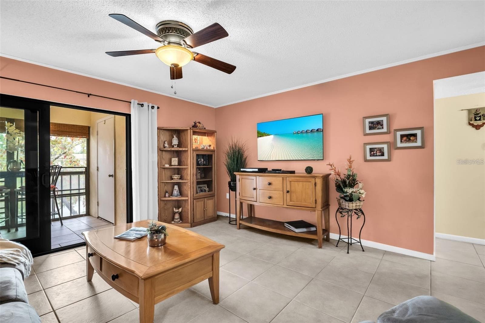Beautiful tile flooring flows seamlessly throughout~ - 2700 NEBRASKA AVE #5-205, PALM HARBOR