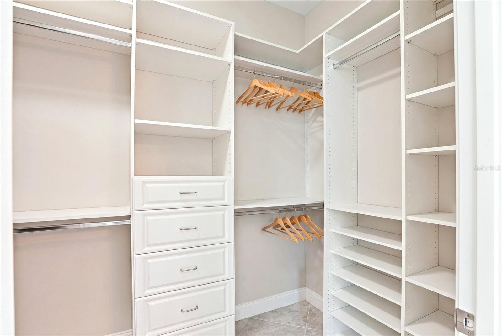 closet built out in guest room 2 - 5057 LAKE OVERLOOK AVE, BRADENTON