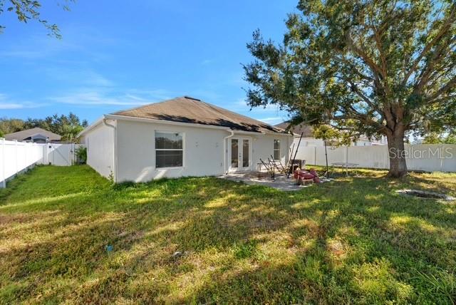 Fenced Backyard - 3609 TRAPNELL GROVE LOOP, PLANT CITY