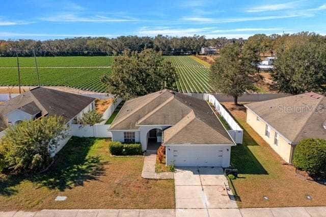 Arial View with front angle - 3609 TRAPNELL GROVE LOOP, PLANT CITY