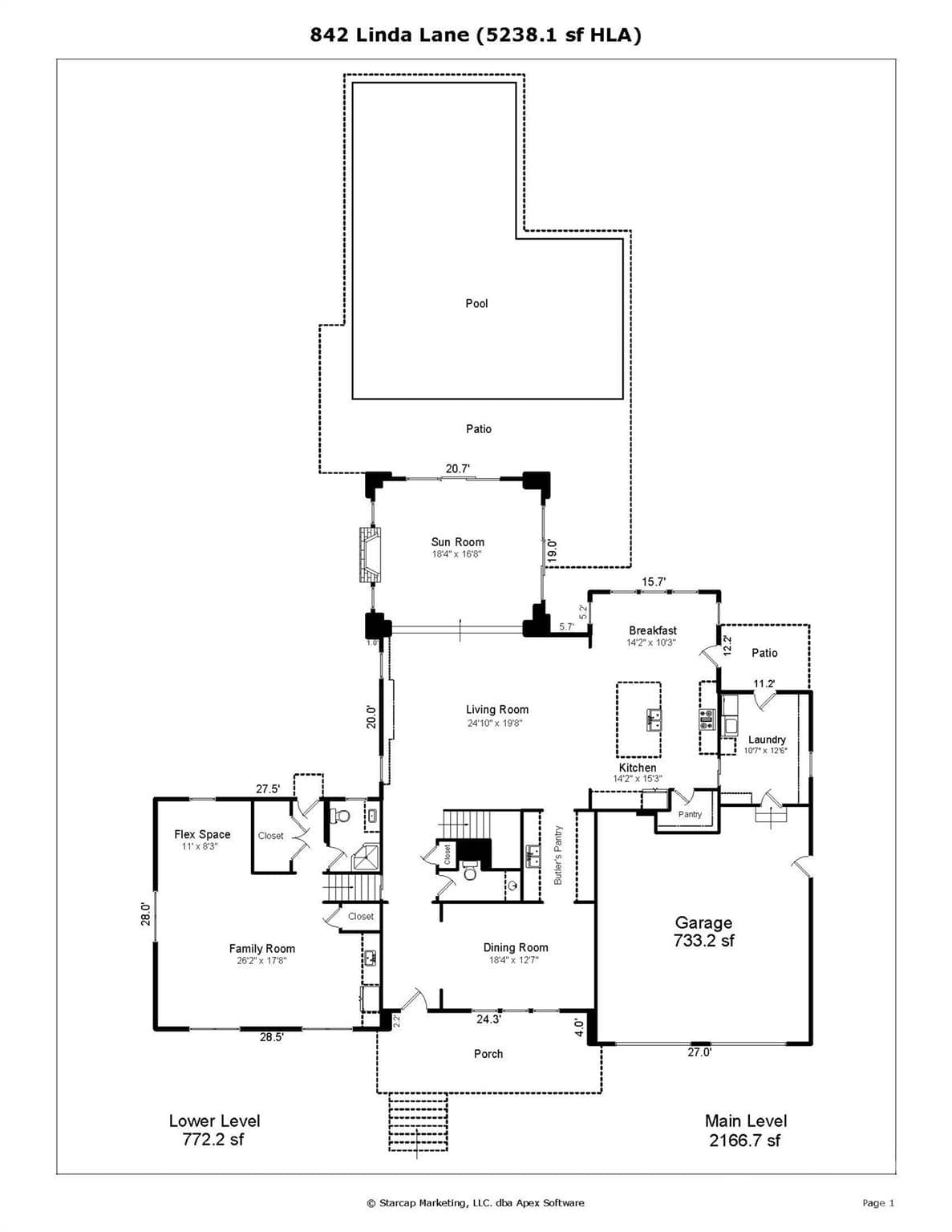 Single Family Residence at 842 Linda Lane, Charlotte, photo 47 of 48